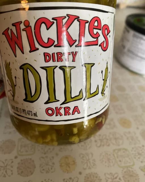 Wickles Dirty Dill Okra