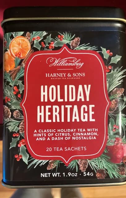 Harney & Sons Williamsburg Holiday Heritage Tea