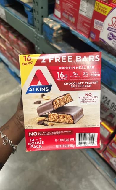 Atkins Protein Meal Chocolate Peanut Butter Bar