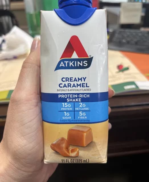 Atkins Creamy Caramel Protein-Rich Shake