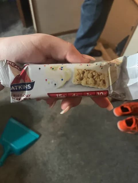 Atkins Birthday Cake Bar