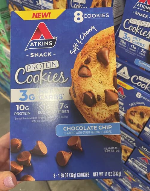 Atkins Chocolate Chip Protein Cookies