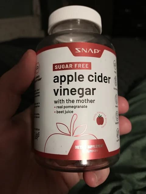 Snap Sugar Free Apple Cider Vinegar Gummies