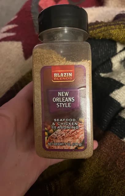 Blazin Blends New Orleans Style Seafood & Chicken Seasoning