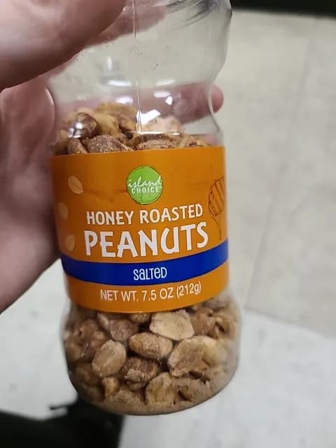 Island Choice Salted Honey Roasted Peanuts