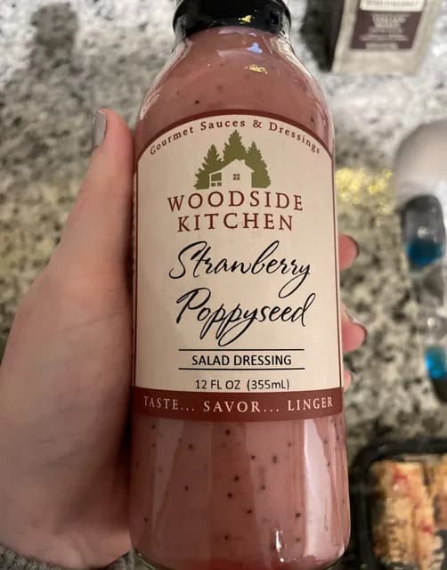 Woodside Kitchen Strawberry Poppyseed Salad Dressing