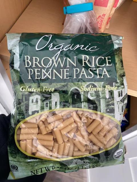 Trader Joes Organic Brown Rice Penne Pasta