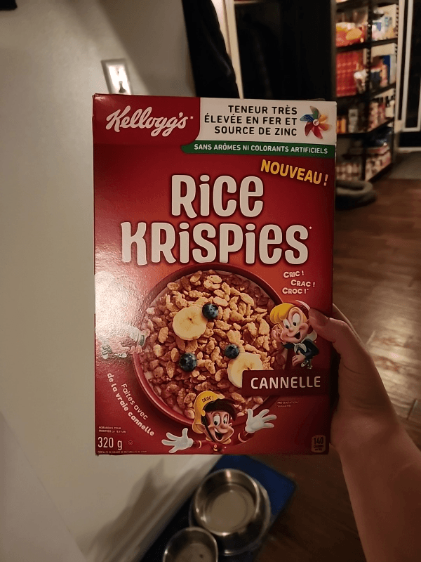 Kellogg’S Rice Krispies Cannelle