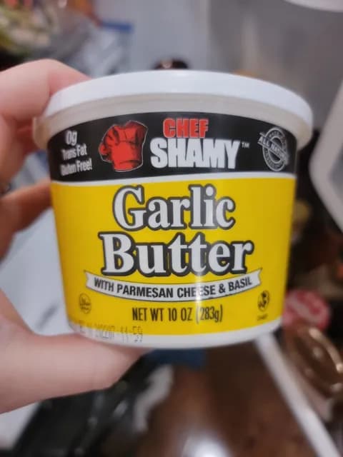 Chef Shamy Garlic Butter With Parmesan & Basil