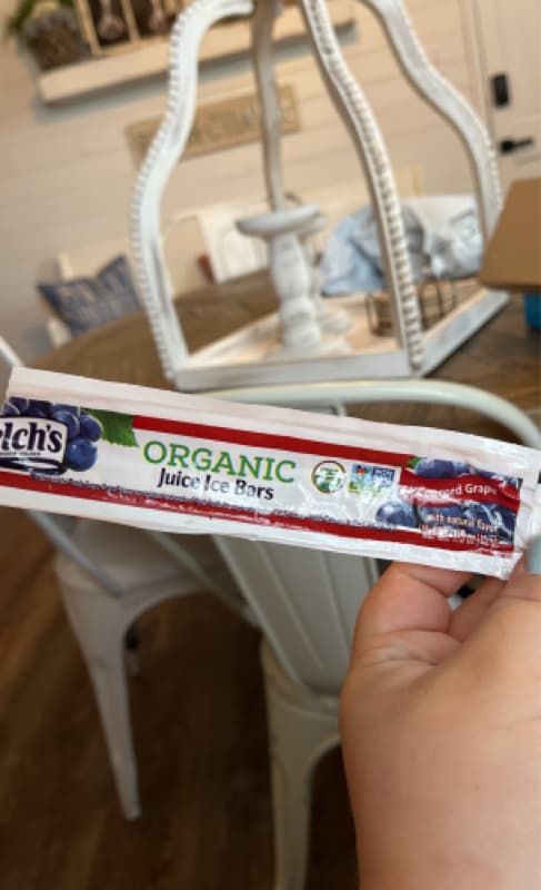 Welch'S Organic Juice Ice Bars