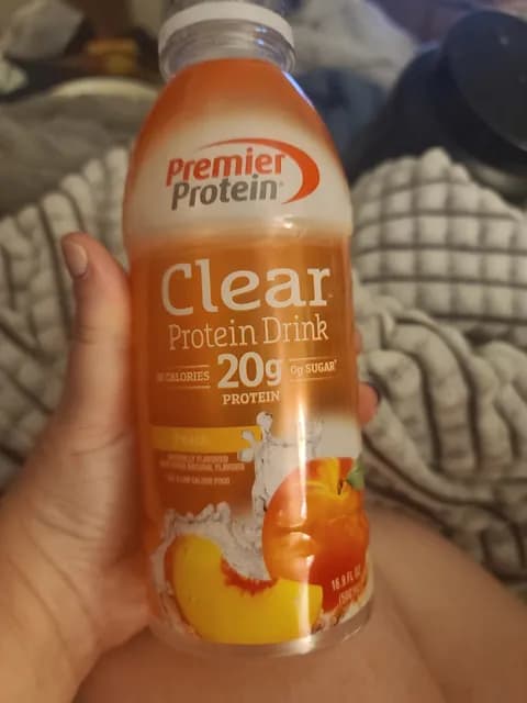 Premier Protein Clear Protein Drink Peach