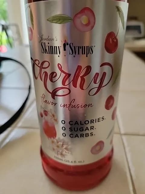 Jordan'S Skinny Syrups Cherry Flavor Infusion