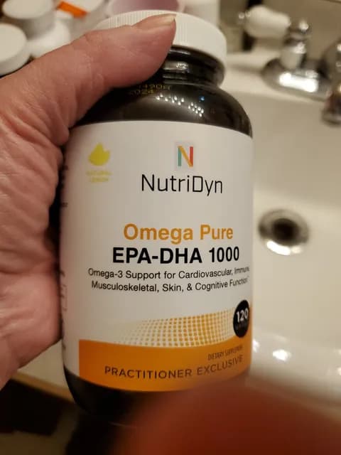 Nutridyn Omega Pure Epa-Dha 1000 Natural Lemon