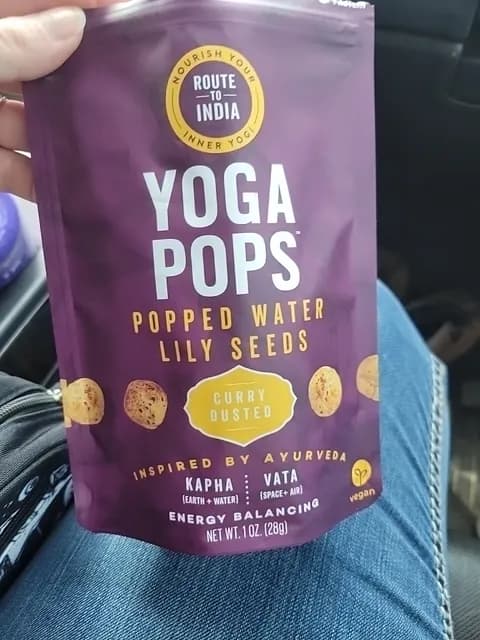 Route To India Yoga Pops Curry Dusted