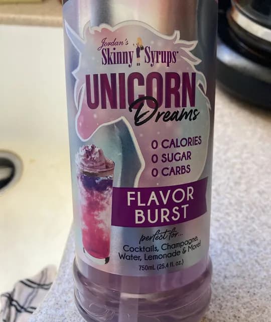 Jordan'S Skinny Syrups Unicorn Dreams Flavor Burst