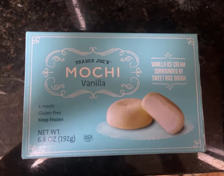 Trader Joe's Vanilla Mochi
