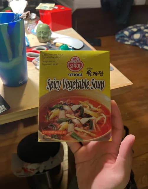 Ottogi Spicy Vegetable Soup Flavored With Beef