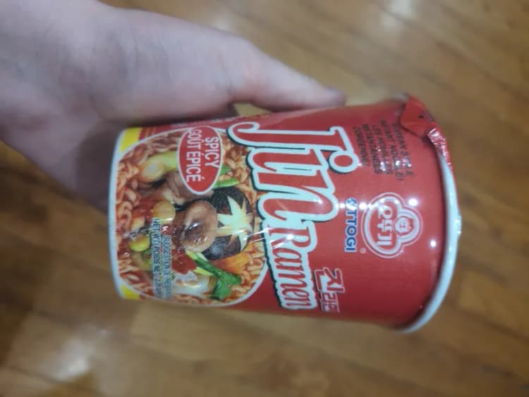 Ottogi Jin Ramen Spicy Korean Style Instant Noodle