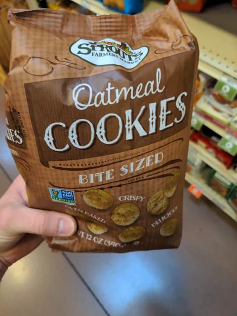 Sprouts Farmers Market Oatmeal Bite Sized Cookies