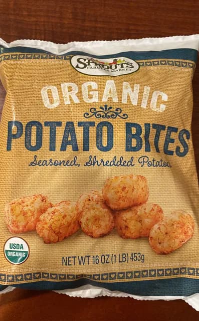 Sprouts Farmers Market Organic Potato Bites Seasoned, Shredded Potatoes