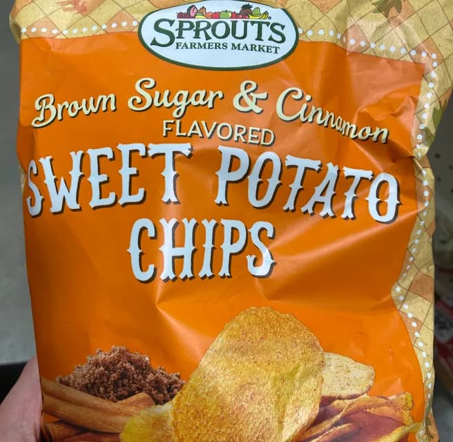 Sprouts Farmers Market Brown Sugar & Cinnamon Flavored Sweet Potato Chips