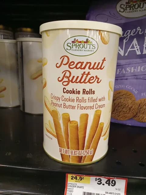 Sprouts Farmers Market Peanut Butter Cookie Rolls