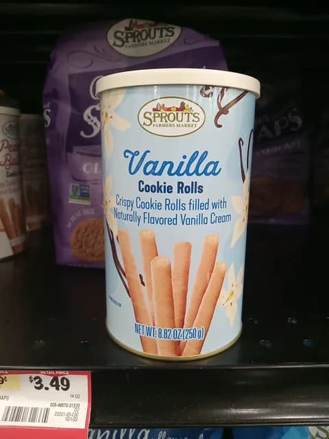 Sprouts Farmers Market Vanilla Cookie Rolls