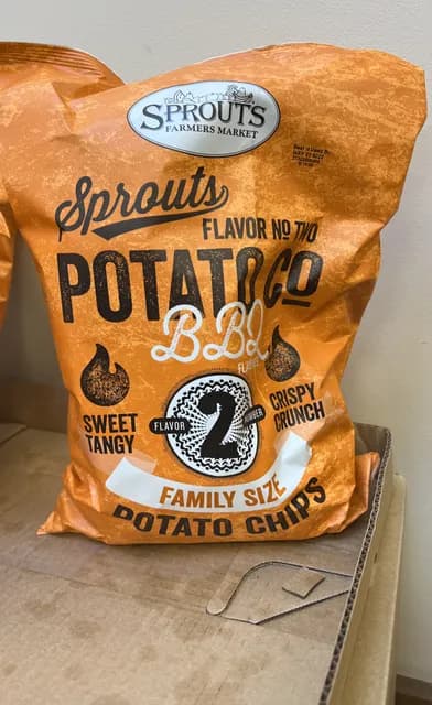 Sprouts Farmers Market Sprouts Potato Co. Flavor No. Two Bbq Potato Chips