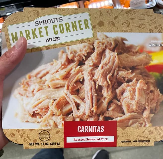 Sprouts Market Corner Carnitas Roasted Seasoned Pork