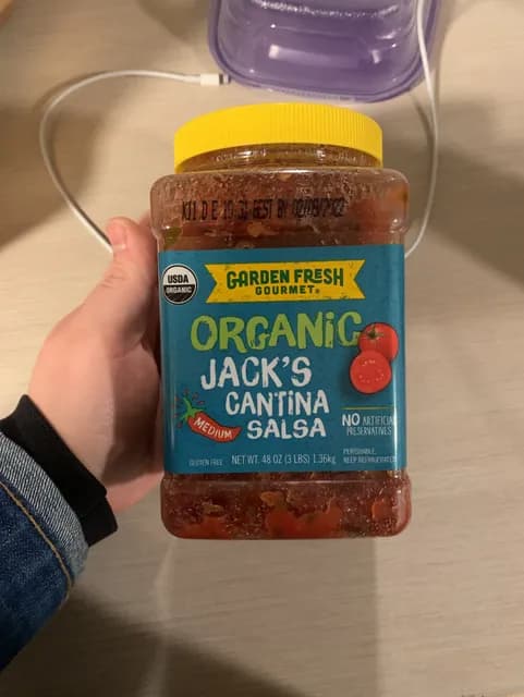 Garden Fresh Gourmet Medium Organic Jack'S Cantina Salsa