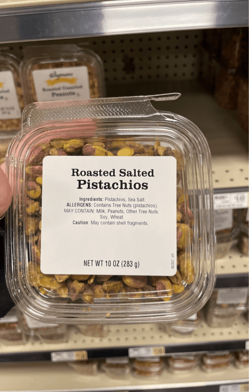 Roasted Salted Pistachios