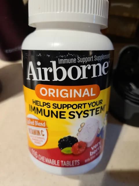 Airborne Original Very Berry Chewable