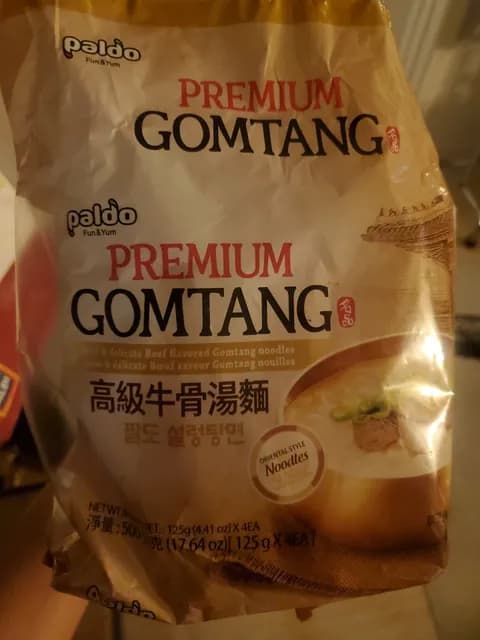 Paldo Premium Gomtang Noodles