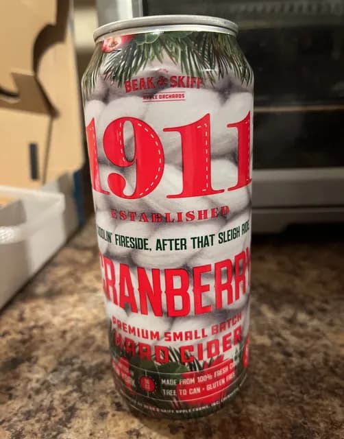 Beak & Skiff 1911 Cranberry Premium Small Batch Hard Cider