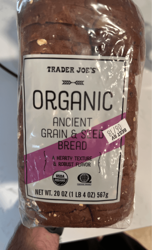 Trader Joe'S Organic Ancient Grain & Seed Bread