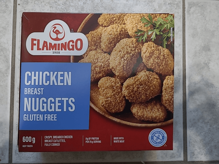 Flamingo Gluten Free Chicken Breast Nuggets