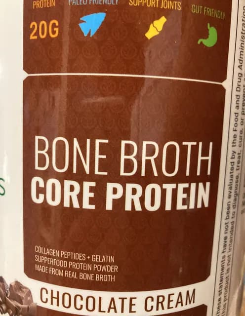 Nature'S Property Bone Broth Core Protein Chocolate Cream