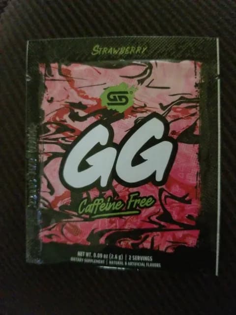 Gamer Supps Caffeine Free Keto Friendly Nootropic Formula, Strawberry Flavor