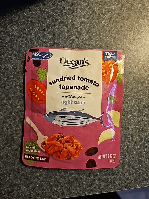 Ocean'S Sundried Tomato Tapenade Light Tuna