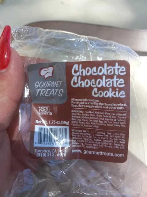 Gourmet Treats Chocolate Cookie