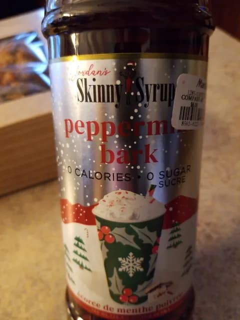 Jordan'S Skinny Syrups Peppermint Bark