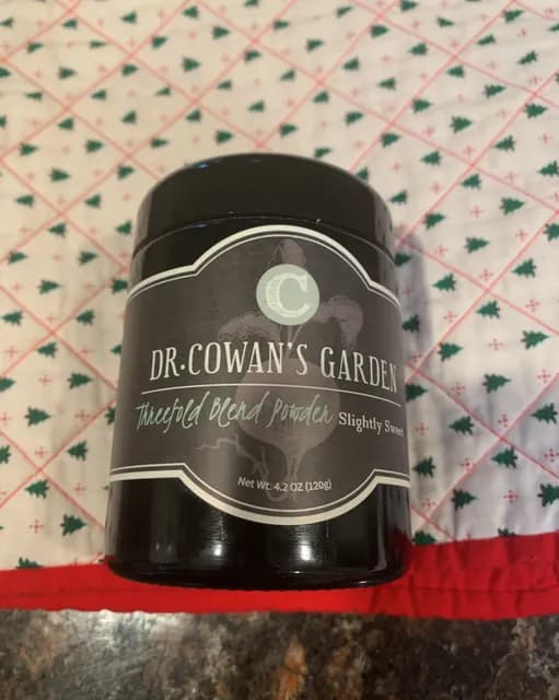 Dr. Cowan'S Garden Slightly Sweet Threefold Blend Powder