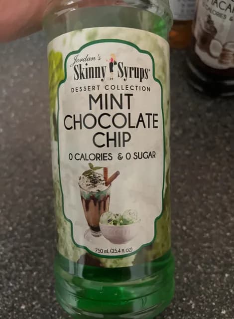 Jordan'S Skinny Syrups Mint Chocolate Chip