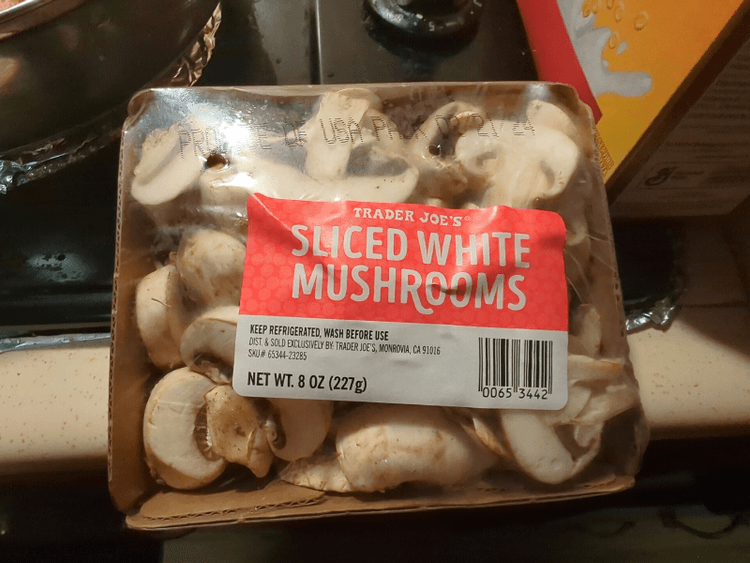 Trader Joe'S Sliced White Mushrooms