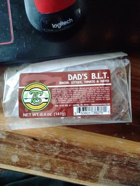 Two Spoons Just Good Food Dad'S B.L.T