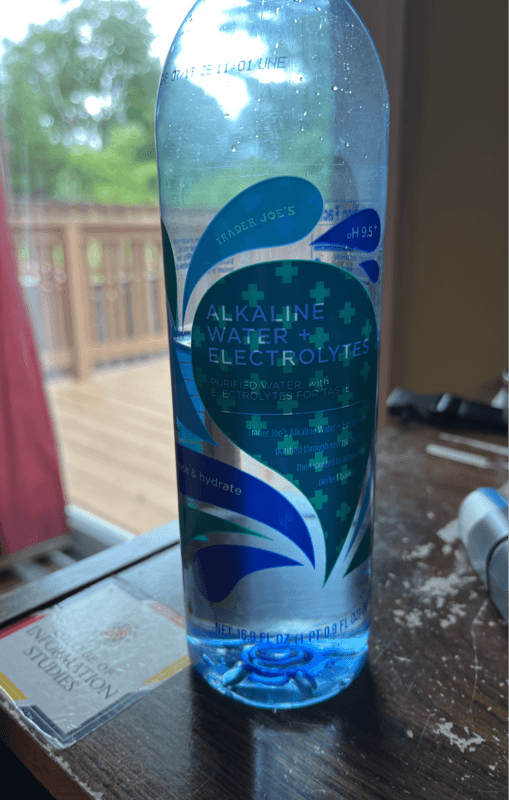 Trader Joe'S Alkaline Water + Electrolytes