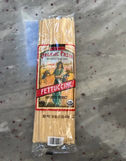 Is it Artificial Food Coloring Free? Trader Joe’s Organic Pasta Fettuccine
