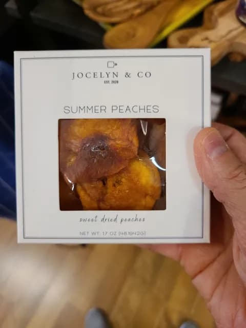 Jocelyn & Co Summer Sweet Dried Peaches