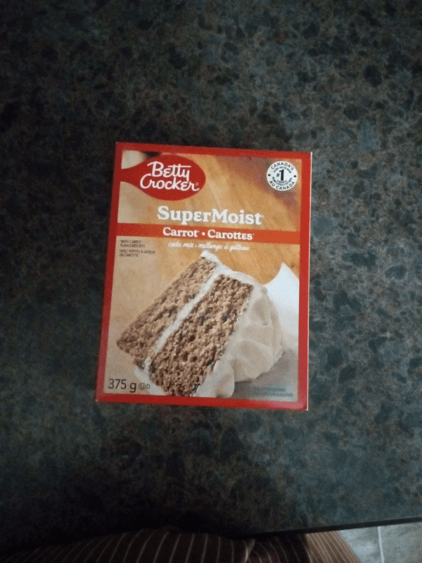 Betty Crocker Super Moist Carrot Cake Mix