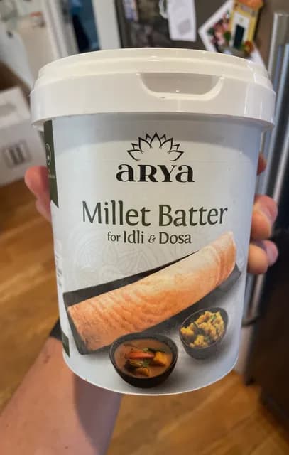 Arya Millet Batter For Idli & Dosa